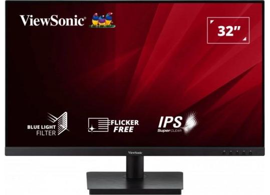 31.5 VIEWSONIC IPS LED VA3209-2K-MHD Black (4ms, 1200:1, 250cd, 2560 X 1440, 178°/178°, HDMI x 2, D VA3209-2K-MHD