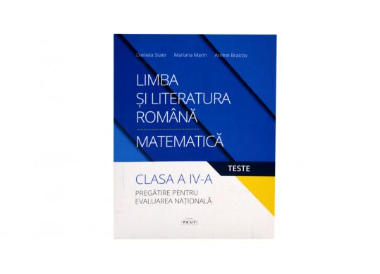 Carte Limba si literatura Romana/Matematica cl.4 pregatire pt examen CD4511