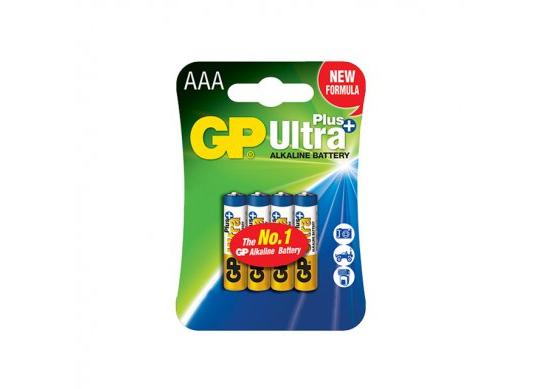 Baterie GP Ultra Plus+ AAA (4buc/blister) 24AUP-U4