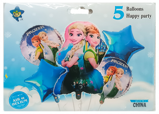 Baloane compozitii (FROZEN+stea) BN155