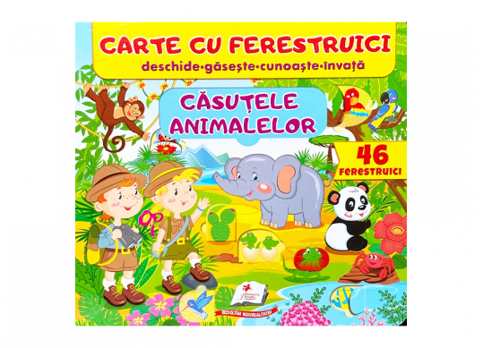 Carte cu ferestruici-casutele animalelor CN478085