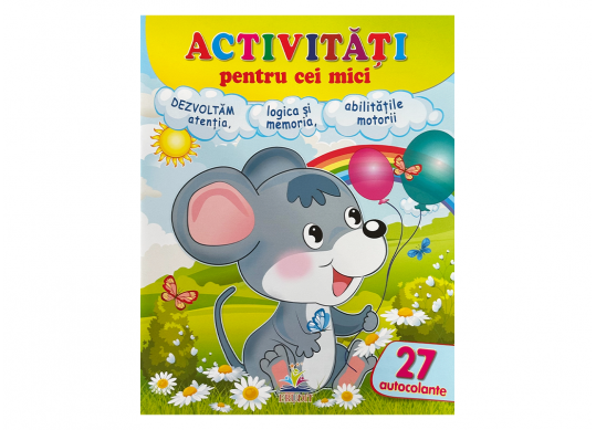 Carte Activitati p/u cei mici Soricel+autocolante CN667170