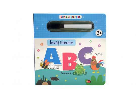 Carte Invat literele, ABC CD6447