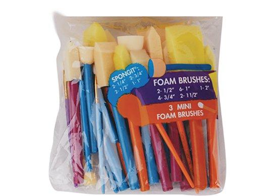 Pensula burete Conda 25pcs diverse modele A10884-0100000