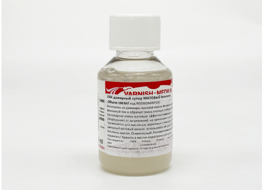 Vernis de damar super-mat 100ml REGWDAMSP100