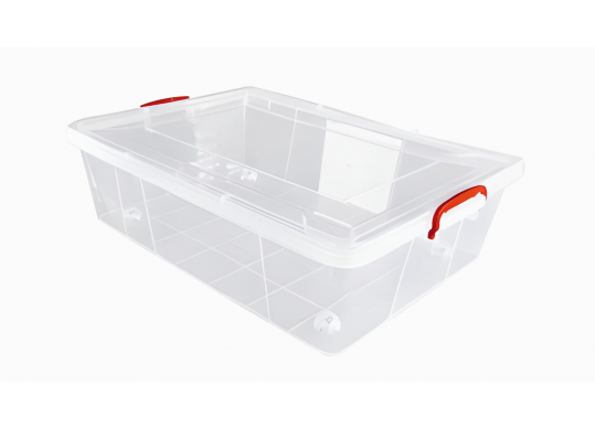 Container plastic 38 Lt,Sterk cu roti 000354