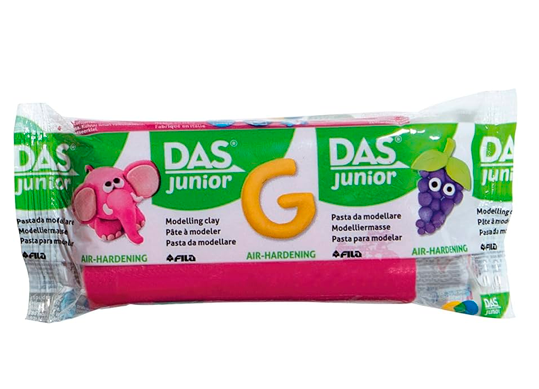 Pasta de modelat Das junior 100g Magenta F349315