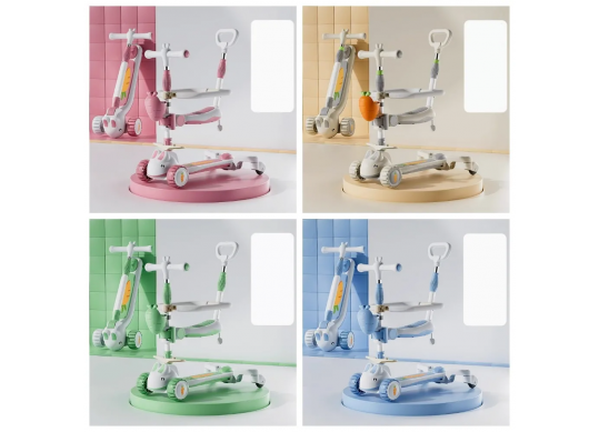 Trotineta cu sunet si lumini 65679