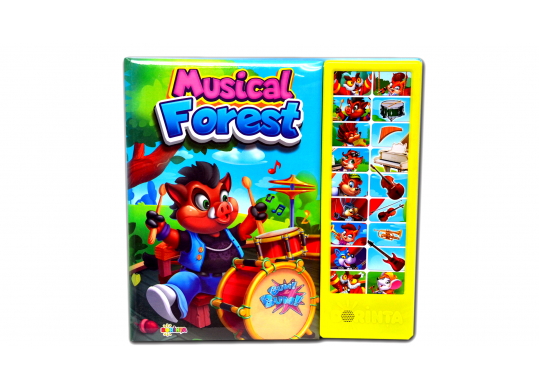 Carte cu sunete A4 Musical Forest (P.D.) PD6646