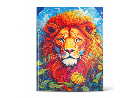 Tablou cu DIAMANTE 27x33 Leu ML25-5 ASX86261