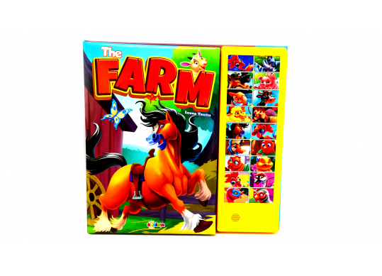 Carte cu sunete A4 The Farm (P.D.) PD6608