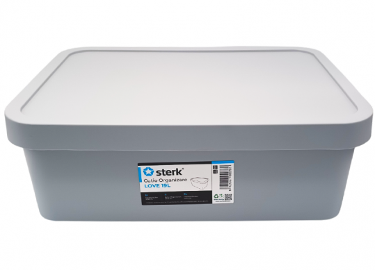 Cutie plastic Love 19.0l p/u organizare 000781