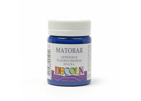 Acril Decola 50ml MAT albastru inchis 14328517