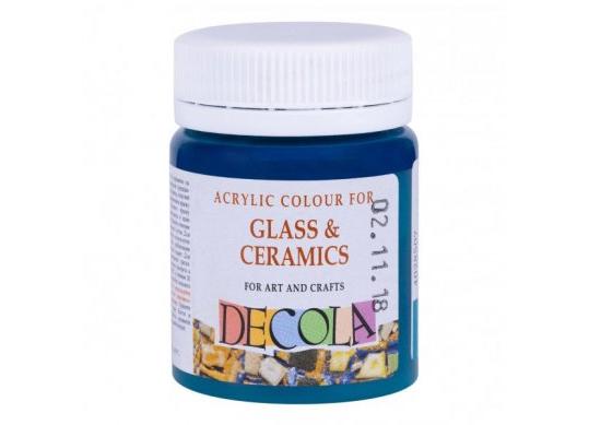 Acril sticla&ceramica Decola 50ml Turcoaz 4028507