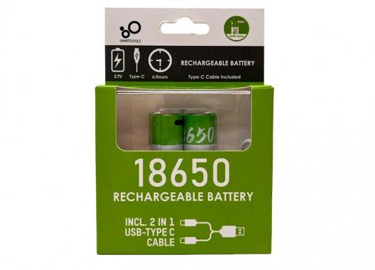 Acumulator 2000mAh/3.7V (2buc)Type C-cable 603990