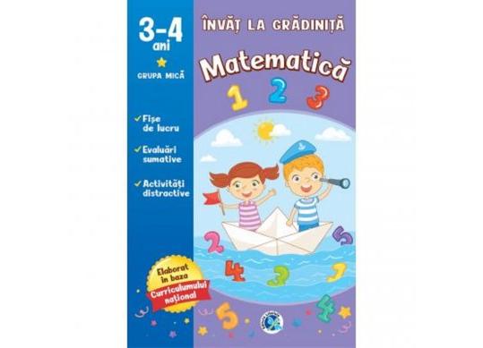 Carte Matematica (3-4 ani gr.mica) PP8418