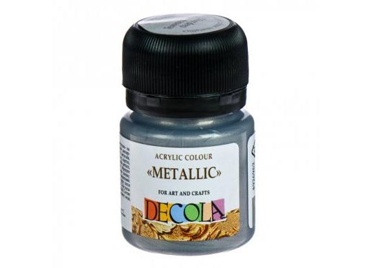 Acril Decola metalic 20ml Argint inchis 4926962