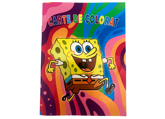 Carte color A5 (sponge bob) C002760