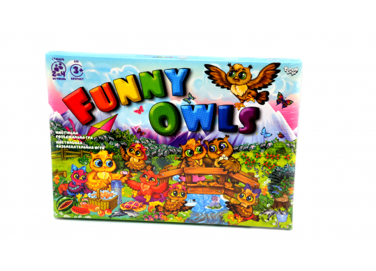 Joc de masa mic Funny Owls 23141