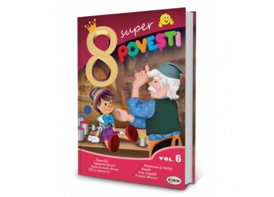 Carte 8 Super povesti Pinocchio PD0676