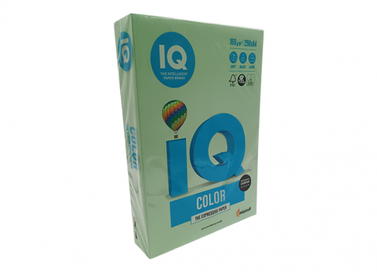 Hirtie color IQ A4 160gr 250foi Pale medium green MG28-160