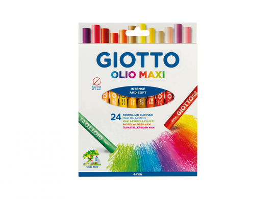 Pastel Uleios Giotto Olio Maxi 11mm/24b F293800