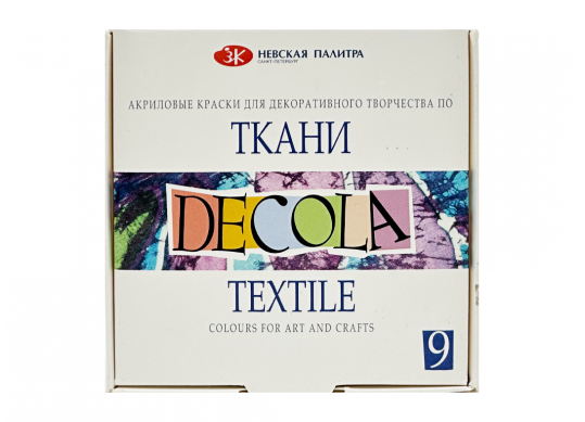 Acril SET textil Decola 9*20ml 4141111