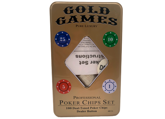 Joc de masa Poker Gold Game (100 fise) 2431198