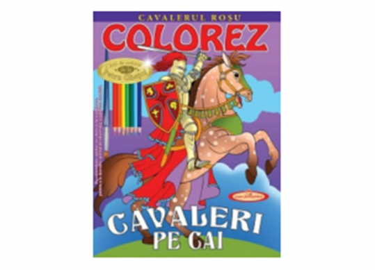 Carte Colorez Caveleri pe cai(Ghetoi P.) G666787