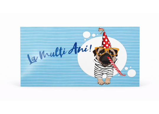 Felicitare plic La multi ani! EL3346