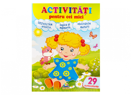 Carte Activitati p/u cei mici Bebe+autocolante CN667194