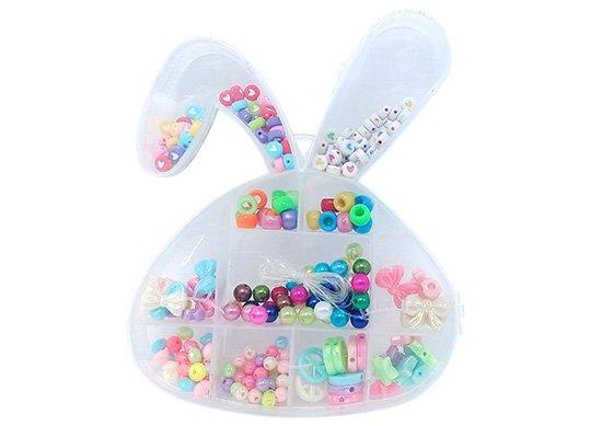 Set creatie cu margele Iepuras 11 compartimente 012417