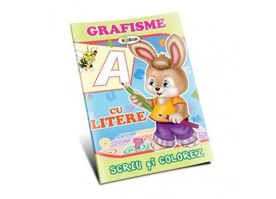 Carte Grafizme cu litere 4+ PD0003