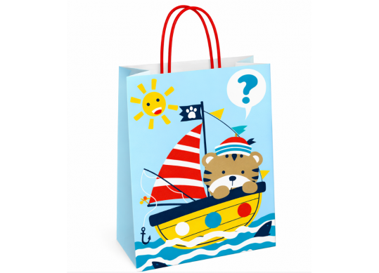 Punga hirtie cadou 23*12*35cm Romeo SH11880