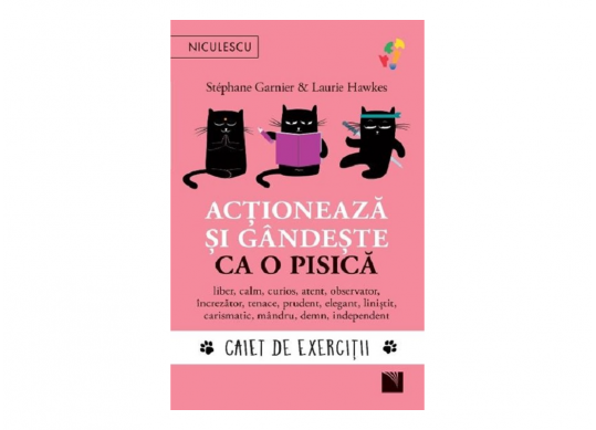 Carte Actioneaza si gandeste ca o pisica. Caiet de exercitii CD7817