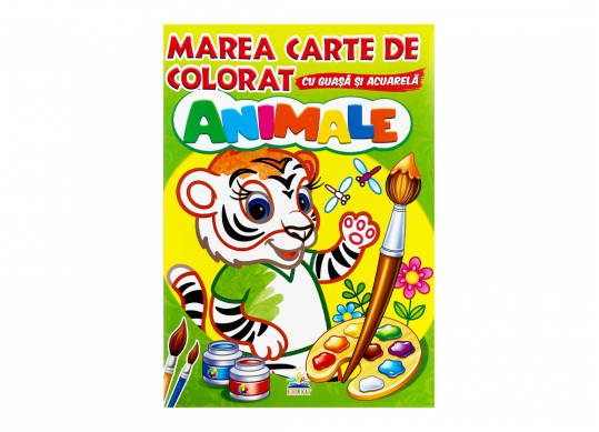 Carte Marea carte de colorat Animale (acuarela) CN664834