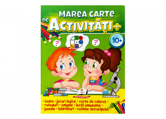 Carte Mare Teste +activitati 10+ CN471758