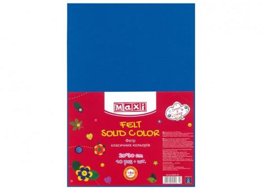 Fetru 20x30cm 180 gr/m2 Albastru MX61622-02