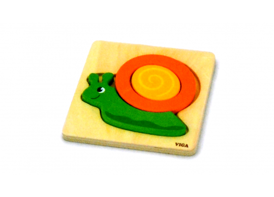 Puzzle lemn Melc 59931