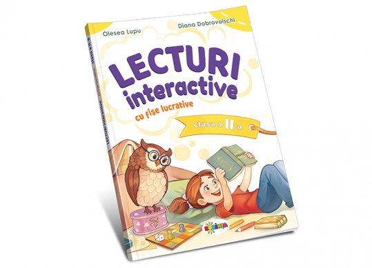 Carte Lecturi interactive cu fise lucrative cl.2-a PD3935