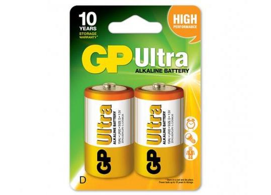 Baterie GP Size D Ultra (2buc/blister) 13AU-U2