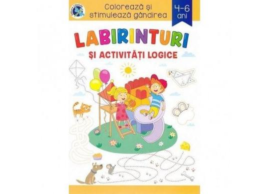 Carte Labirinturi si activitati logice (4-6 ani) PP0688