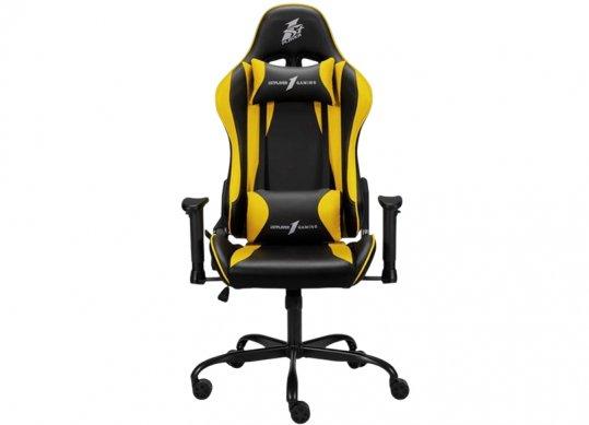 Fotoliu Gaming 1STPLAYER S01/ 120kg/ 2D/ Black/Yellow S01 Black&Yellow