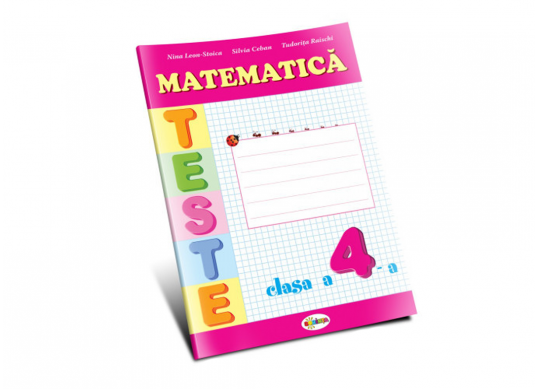 Carte Teste Matematică cl.4 PD9732