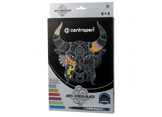 Set de creatie Anti-Stress Black Centropen C9390